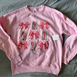 Altar'd State Pink Graphic Sweatshirt